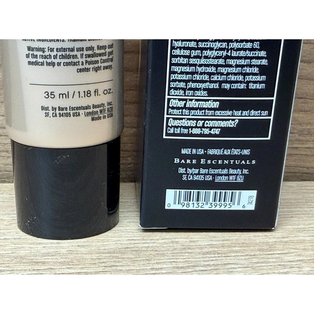 bareMinerals Complexion Rescue Tinted Hydrating Gel Cream 35ml Vanilla 02